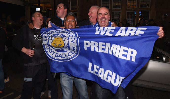 LEICESTER CAMPIONE: foto e video