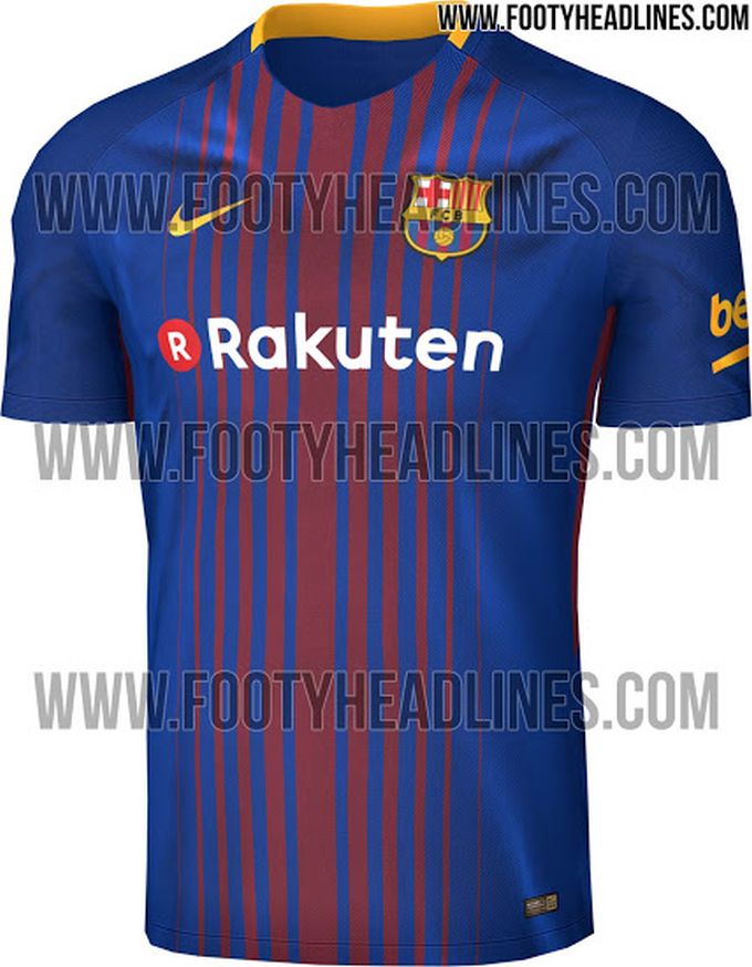 Barcellona, la prima maglia per il 2017/18 non convince FOTO