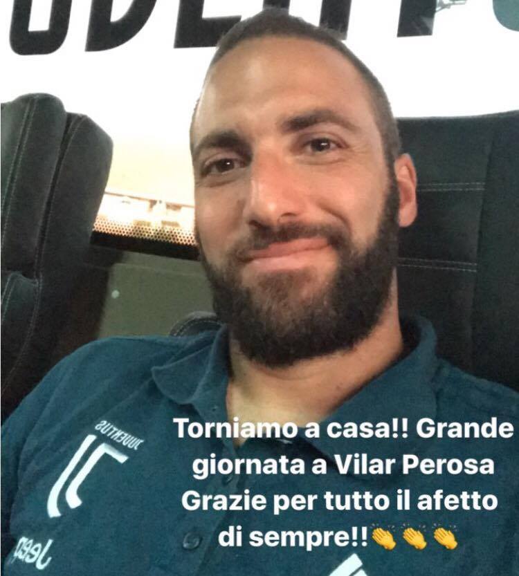 Juve, Higuain ai tifosi: 'Grazie per l'affetto di sempre'