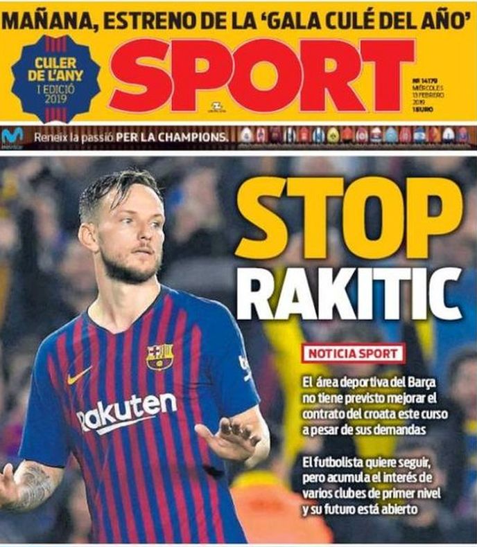 Barcellona, no al rinnovo di Rakitic e prezzo fissato: Juve e Inter ci sono