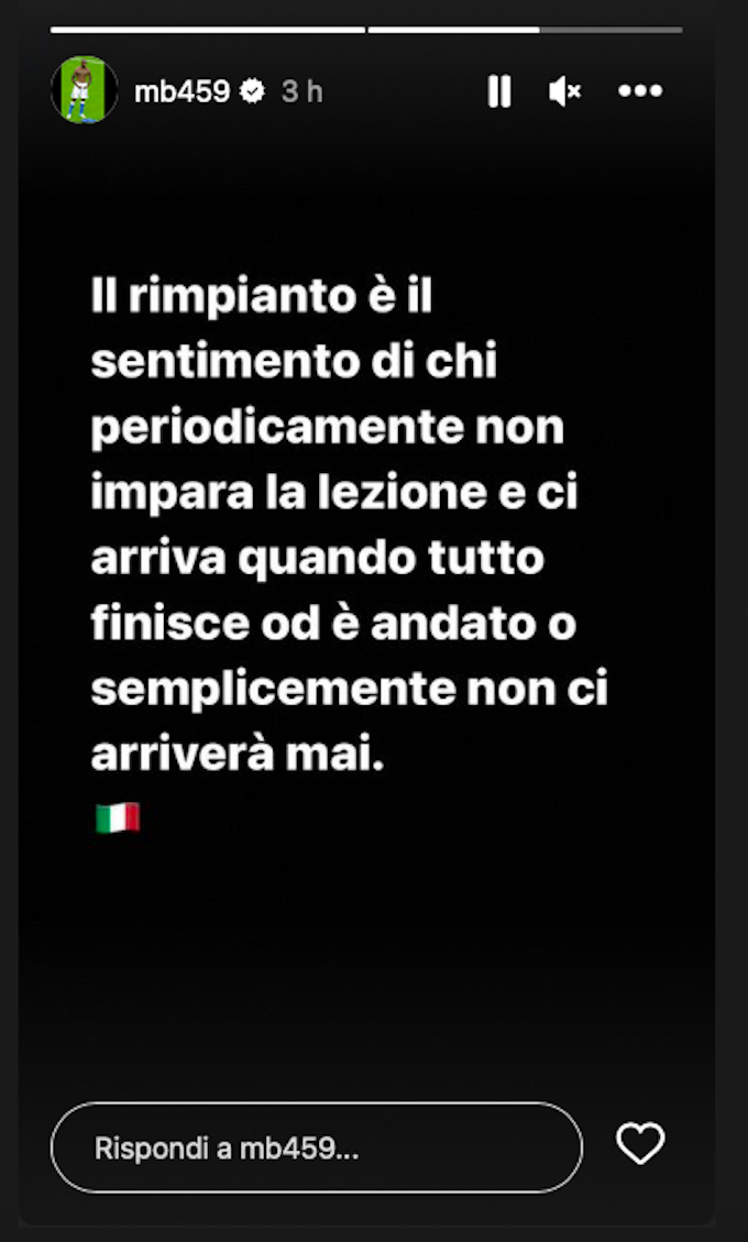 Balotelli attacca 