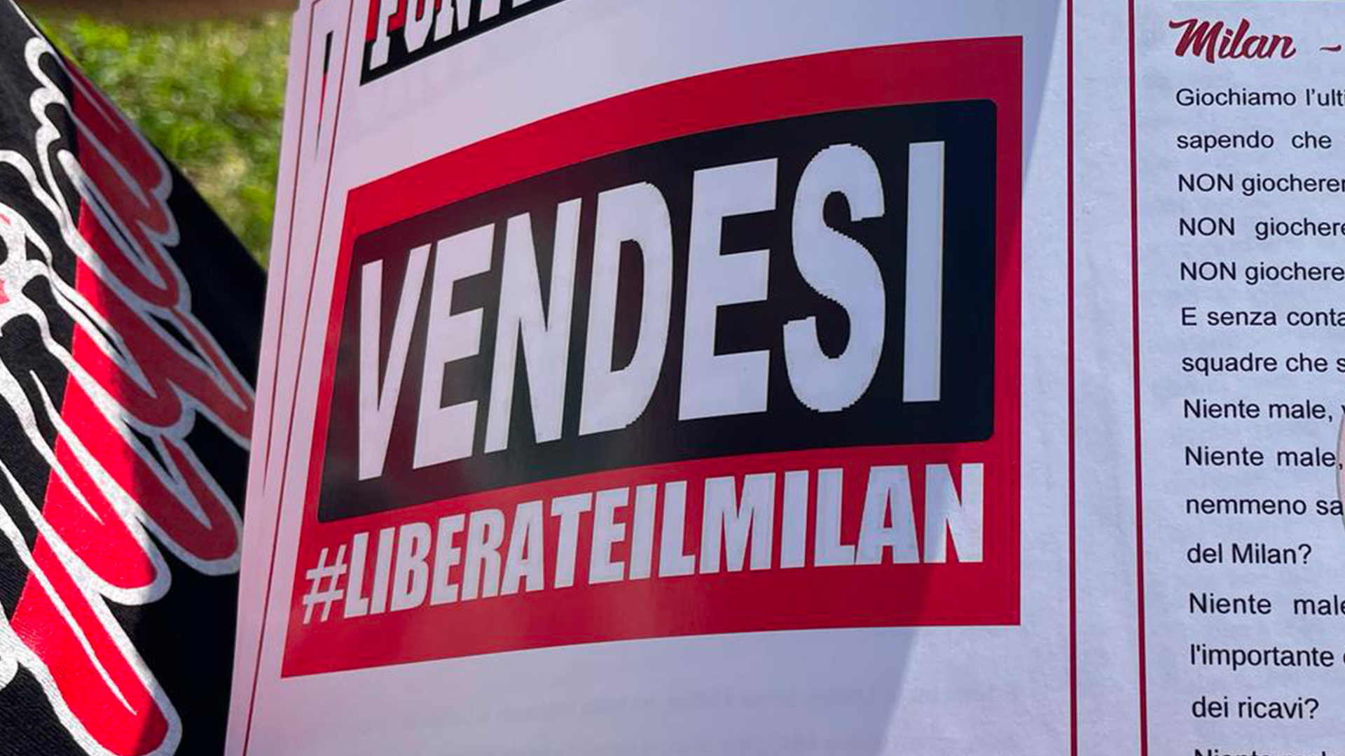 Milan, contestazione in sede e a San Siro: oltre 5000 tifosi contro proprietà e dirigenza. Cori per Maldini, Curva via al 15’