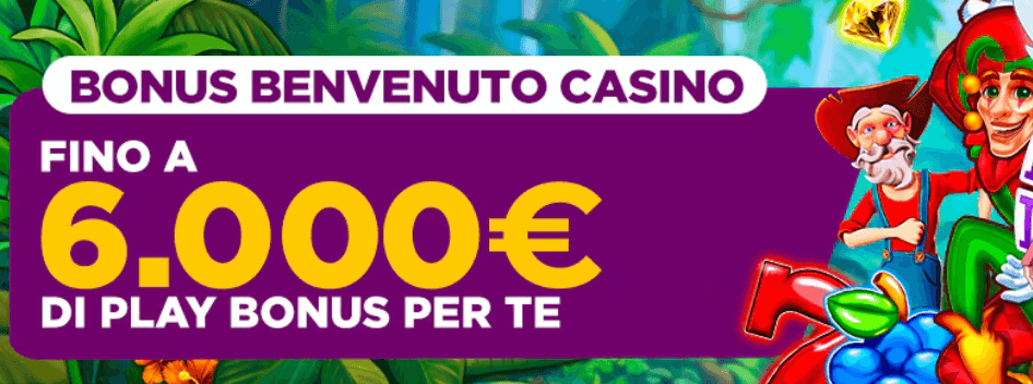 Migliori bonus casino di benvenuto in Italia (Maggio 2025)